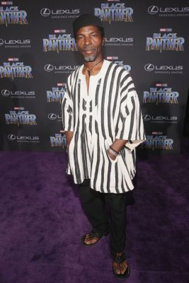 HOLLYWOOD, CA - JANUARY 29: Actor Isaach de Bankole at the Los Angeles World Premiere of Marvel Studios' BLACK PANTHER at Dolby Theatre on January 29, 2018 in Hollywood, California. (Photo by Jesse Grant/Getty Images for Disney)